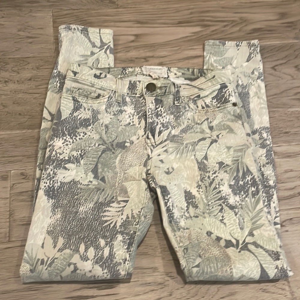 Current/Elliott Vintage Safari Ankle Skinny Jeans
